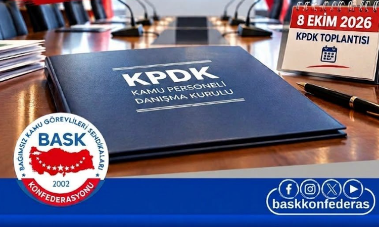 Kritik Açıklama: BASK, 8 Ekim'deki KPDK öncesi kamu çalışanları ve emeklilerin taleplerini tüm detaylarıyla pa