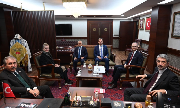 Kritik Açıklama: BBP Genel Başkanı Destici, TÜSİAD Başkanı Ozan Diren'i genel merkezde ağırladı: Gelişmeler Ta