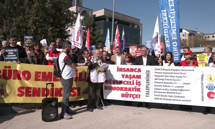 Kritik Açıklama: BES, 2027 bütçesini Hazine ve Maliye Bakanlığı önünde protesto etti, ek zam istedi ve Merak E