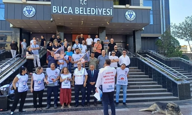 Kritik Açıklama: Buca Belediyesi memurları ödenmeyen SDT için eylemde ve Merak Edilenler