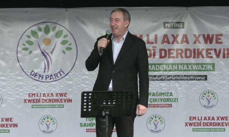 Kritik Açıklama: DEM Partili Bakırhan, Diyadin'de siyanürle altın aramada halkın onayı şart dedi