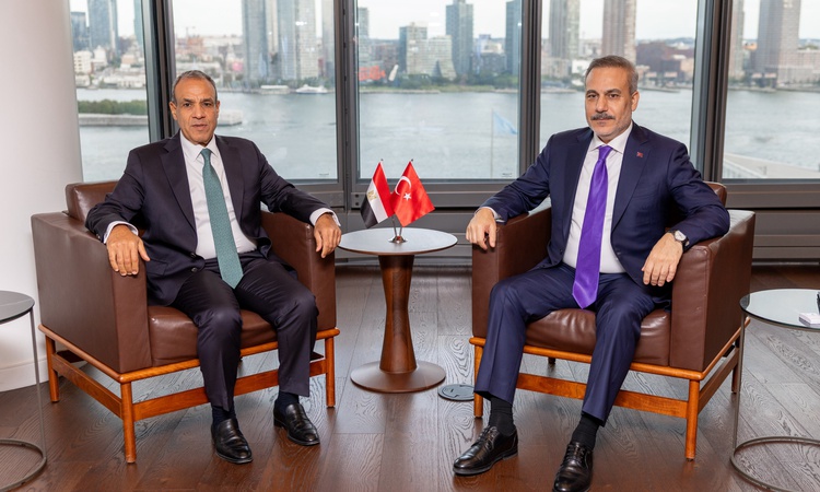 Kritik Açıklama: Dışişleri Bakanı Fidan, Mısırlı mevkidaşıyla New York'taki Türkevi'nde görüştü: Gelişmeler Ta