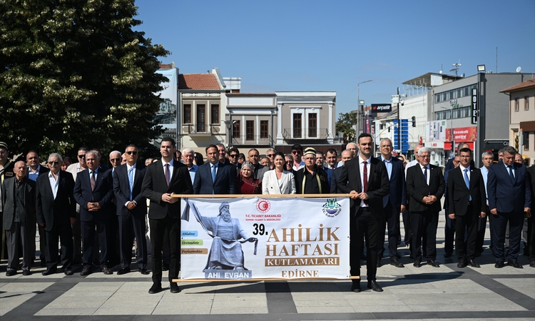 Kritik Açıklama: Edirne'de 39. Ahilik Haftası törenle kutlandı - Son Dakika Bilgileri