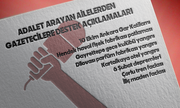 Kritik Açıklama: Facia aileleri gazetecilere baskıya karşı 24 Ekim'de dayanışma çağrısı yaptı: Gelişmeler Taki