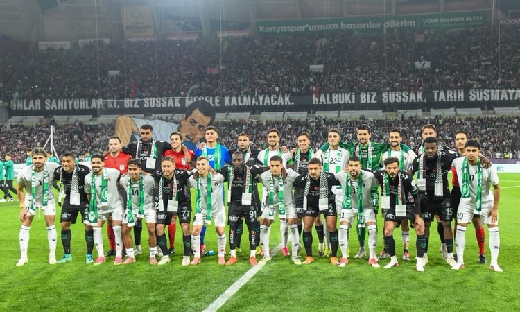 Kritik Açıklama: İletişim Başkanı Duran: "Konyaspor ile Filistin Milli Takımı’nın anlamlı buluşması, sporun bi