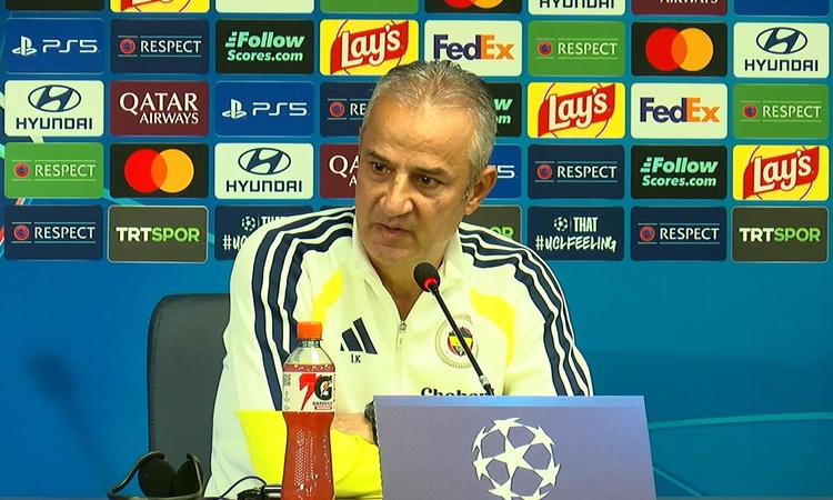 Kritik Açıklama: İsmail Kartal, Slavia Prag ile 2-2 biten maçta taraftarı üzdüklerini söyledi