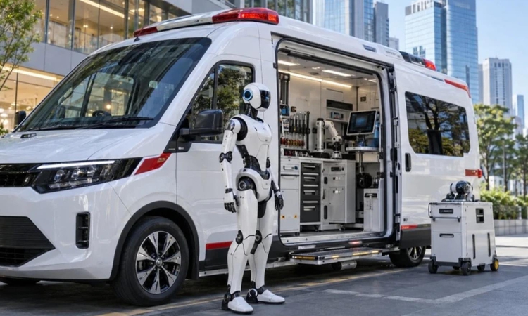 Kritik Açıklama: Japonya'dan "dünyada bir ilk" çalışması! Arızalanan robotlar için özel ambulans - Son Dakika