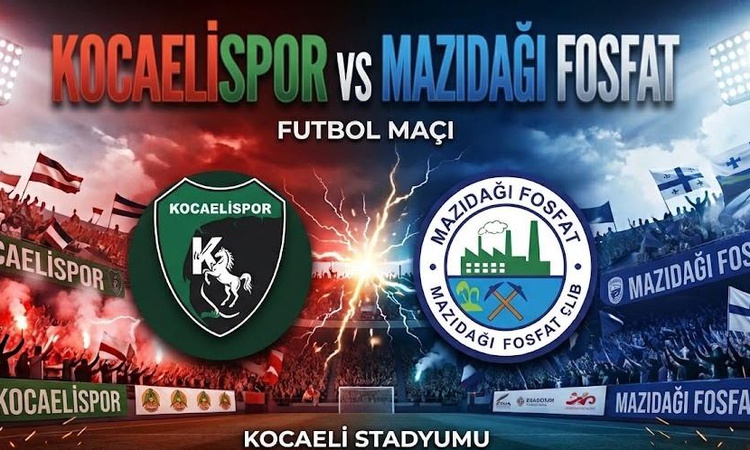 Kritik Açıklama: Kocaelispor Mazıdağı Fosfat maçı hangi kanalda, Kocaelispor Mazıdağı Fosfat nereden CANLI izl