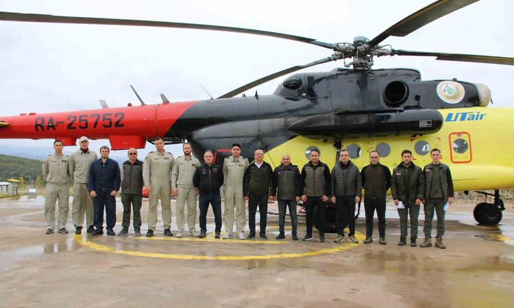 Kritik Açıklama: Kütahya Tavşanlı'da yangın söndürme helikopteri 2026 sezonundaki görevini tamamladı ve Merak