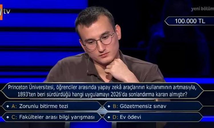 Kritik Açıklama: Princeton Üniversitesi, öğrenciler arasında yapay zekâ araçlarının kullanımının artmasıyla, 1