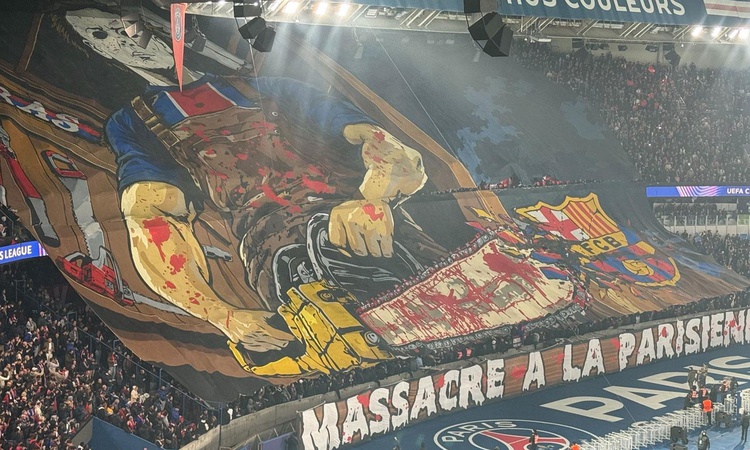 Kritik Açıklama: PSG tribünlerinde skandal pankart! Barcelona UEFA’ya şikayet etti - Son Dakika Bilgileri