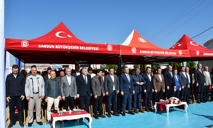 Kritik Açıklama: Samsun Vezirköprü'de 844 üreticiye buğday ve kanola tohumu ile gübre desteği verildi