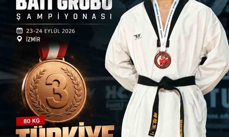 Kritik Açıklama: Semih Karabacak, İzmir'deki taekwondo şampiyonasında 80 kiloda bronz madalya kazandı - Son Da