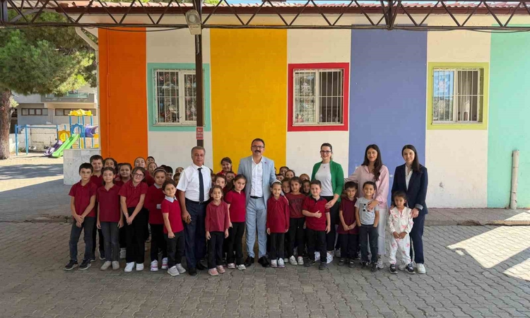 Kritik Açıklama: Sultanhisar Kaymakamı Ateş, İncealan İlkokulu'nda öğrencilerle buluştu