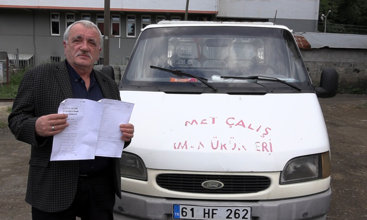 Kritik Açıklama: Trabzon'dan hiç çıkmayan kamyonete İstanbul otoyolundan ceza! Emekli polis sahte plaka endişe