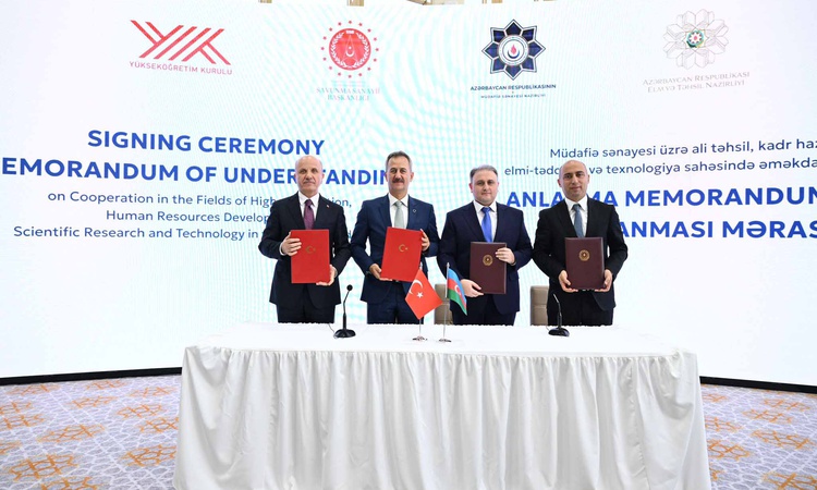 Kritik Açıklama: Türkiye ve Azerbaycan kurumları savunma sanayisi için eğitim mutabakatı imzaladı