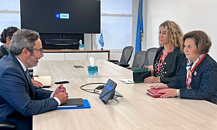 Kritik Açıklama: UNOPS İcra Direktörü Moreira da Silva, BM 81. Genel Kurul marjında Ekinci ile görüştü ve Mera