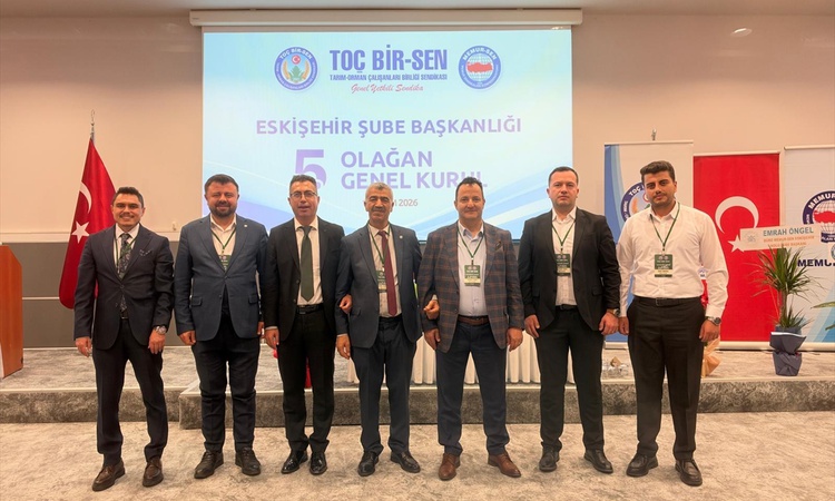 Kritik Açıklama: Yüksel Karabağ, Toç Bir-Sen Eskişehir Şubesi başkanlığına yeniden seçildi
