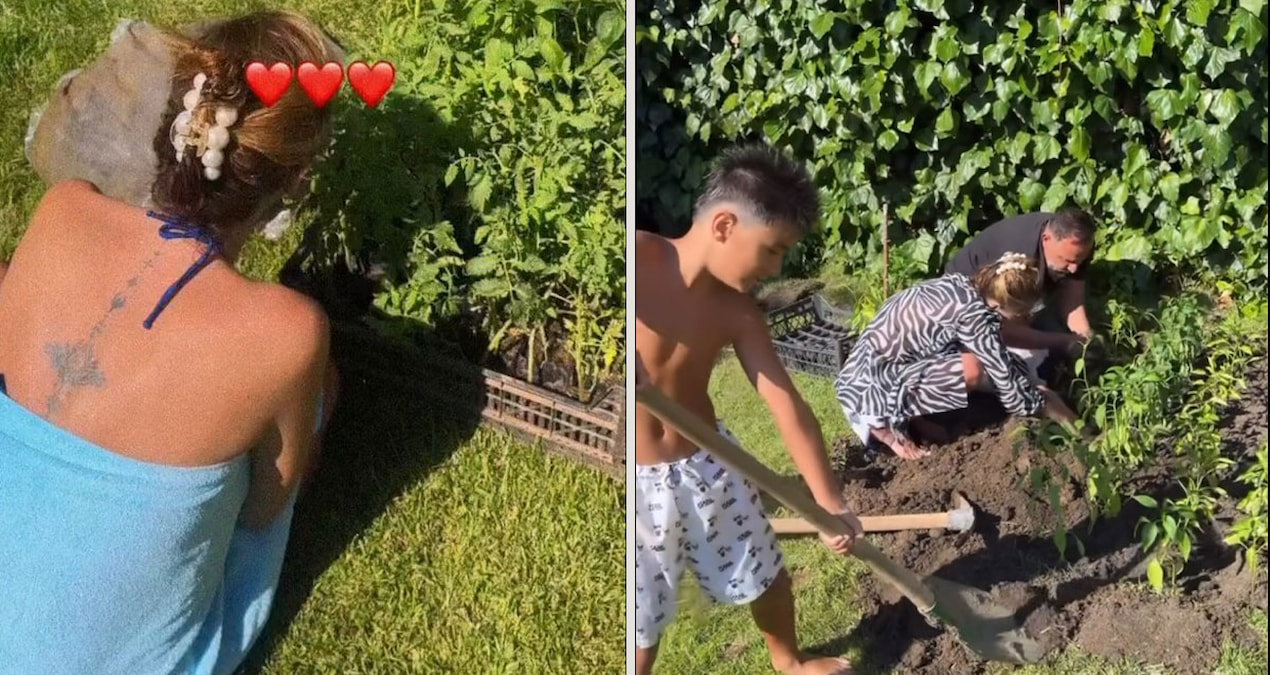 She was known for her luxurious posts... Dilan Polat is now planting seedlings in her garden - Breaking News