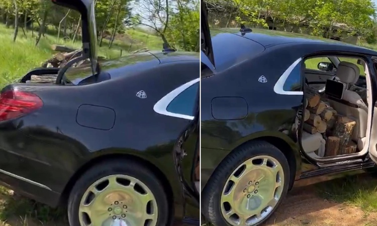Lüksün böylesi! Servet değerindeki otomobille yaptığı işe bakın