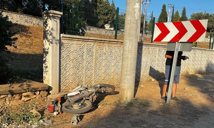 The driver of the motorcycle that crashed into a lighting pole in Manisa died - News
