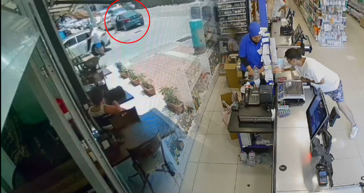 He stole from the market, stole the vehicle with a child in it and ran away! - Breaking News