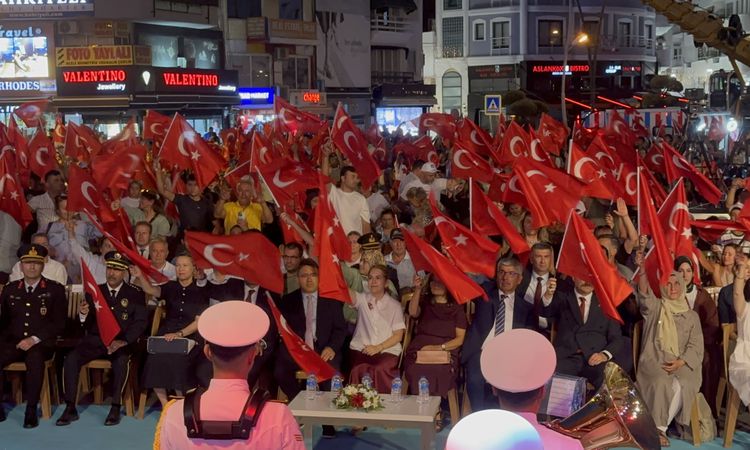 July 15 Democracy and National Unity Day was commemorated in Marmaris - News