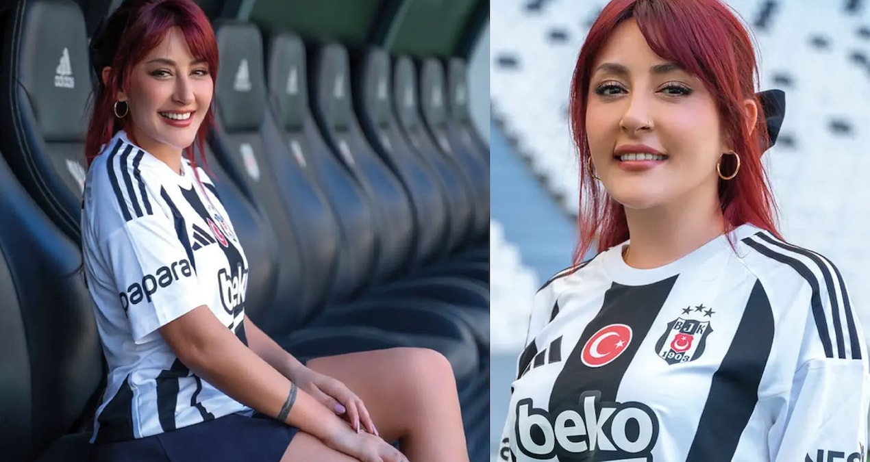 Gündemden Son Bilgiler: Melek Mosso Beşiktaş’ın yeni transferiyle poz verdi: “Oh'cum bi tık darlanmış gibi” -