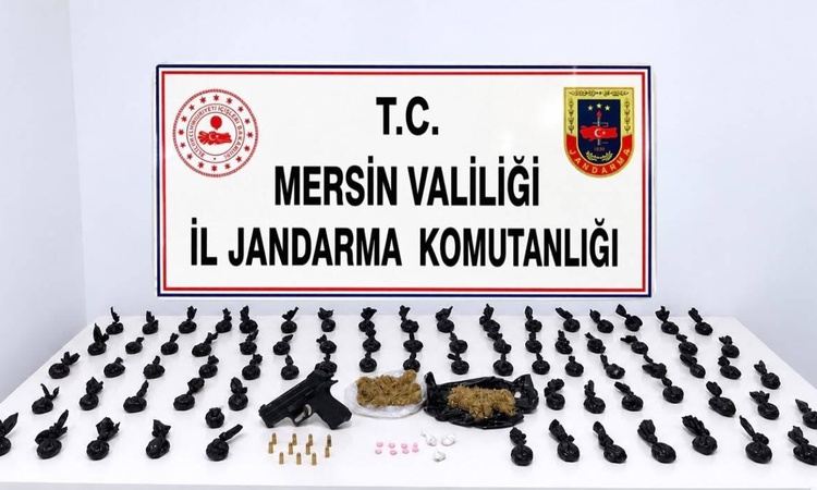 Mersin Erdemli'de 560 gram bonzai ele geçirildi, 2 şüpheli yakalandı, 1'i hakkında tutuklama kararı verildi