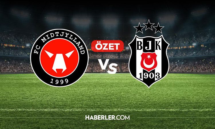 Son Gelişme: Midtjylland Beşiktaş maç özeti ve golleri! (ÖZET) Midtjylland Beşiktaş kaç kaç bitti, golleri kim