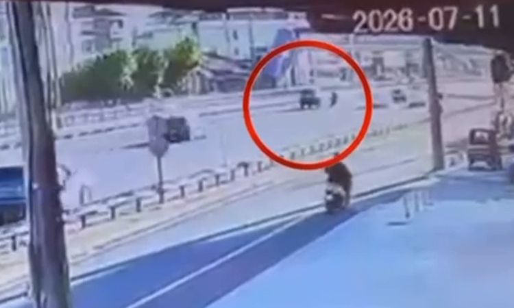 Footage of the accident in which the motorcycle driver died was revealed - News
