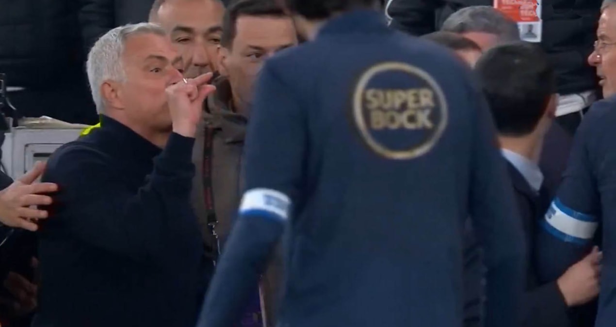 Ayrıntılar Netleşti: Mourinho derbide kırmızı kart gördü! Çılgına çeviren kelime gözler önüne serildi - Son Da