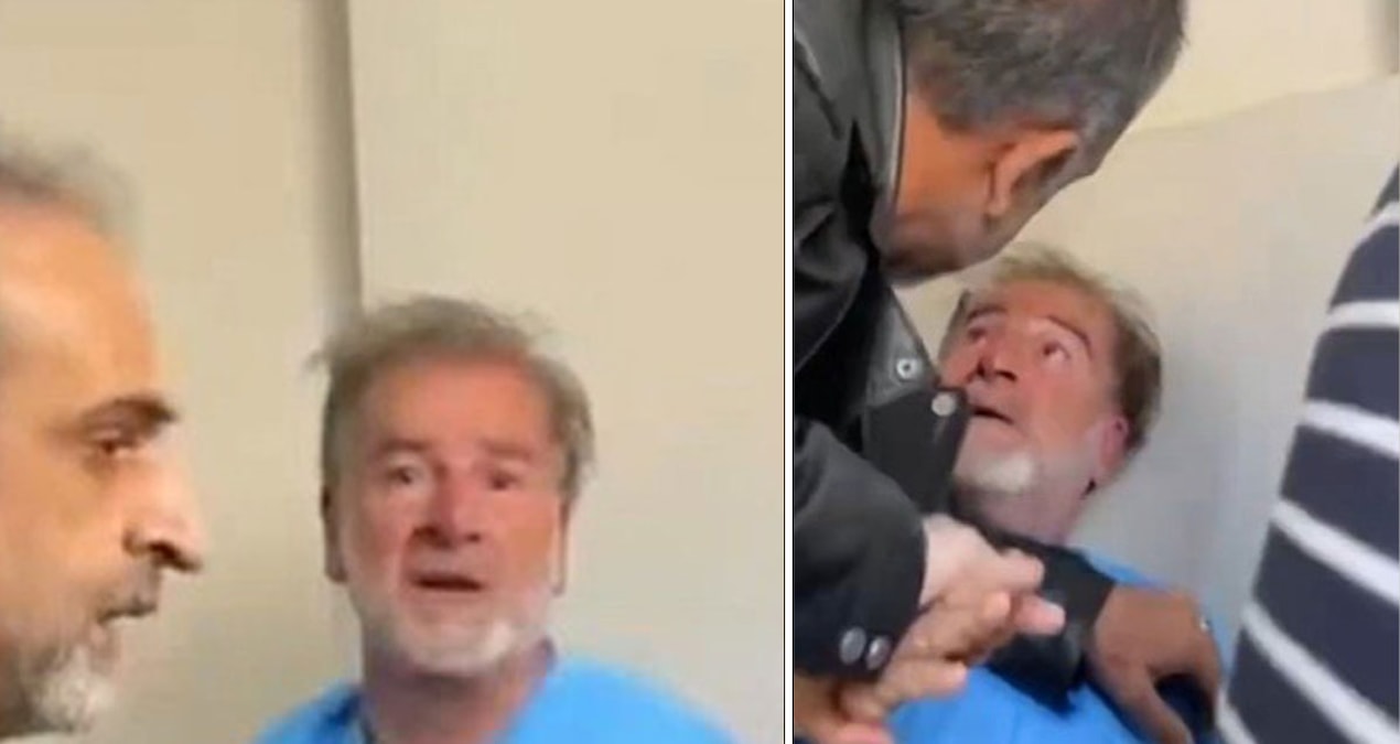 Müge Anlı'nın eski eşi olarak tanınıyordu... Gazeteci Burhan Akdağ saldırıya uğradı; kızı Aslıhan o anları kay