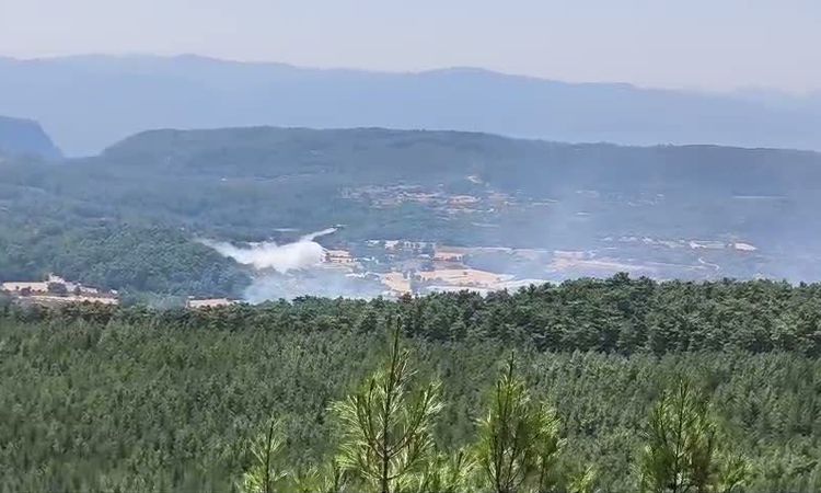 Muğla’da orman yangınını kontrol altına alma çalışmaları sürüyor | İşte Tüm Ayrıntılar