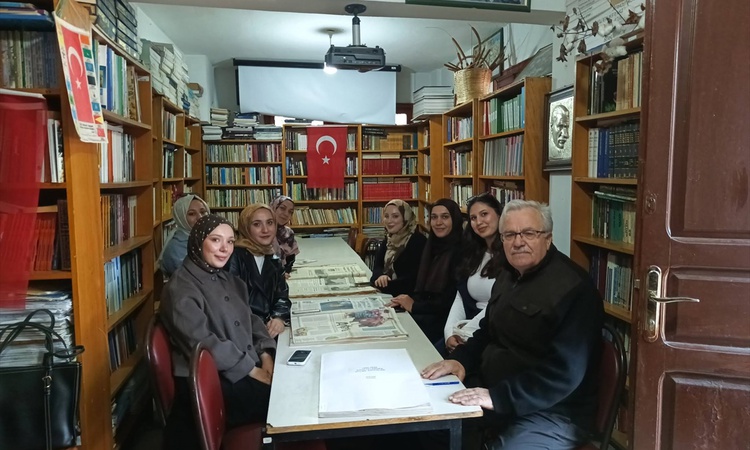 Namık Kemal Üniversitesi öğrencileri Tekirdağ'da Namık Kemal Evi'ni ziyaret etti