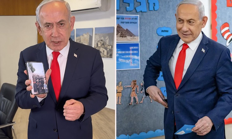 Netanyahu'dan seçim günü tepki çeken sözler! Arap seçmenleri hedef aldı | İşte Tüm Ayrıntılar