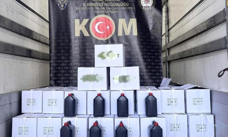 One thousand liters of ethyl alcohol were seized in Niğde - Last Minute