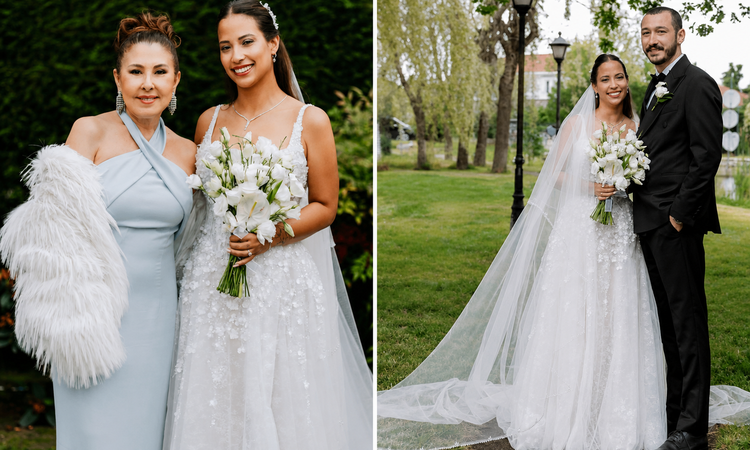 Ayşe Nazlı, daughter of Nilüfer and Reha Muhtar, got married - Breaking News