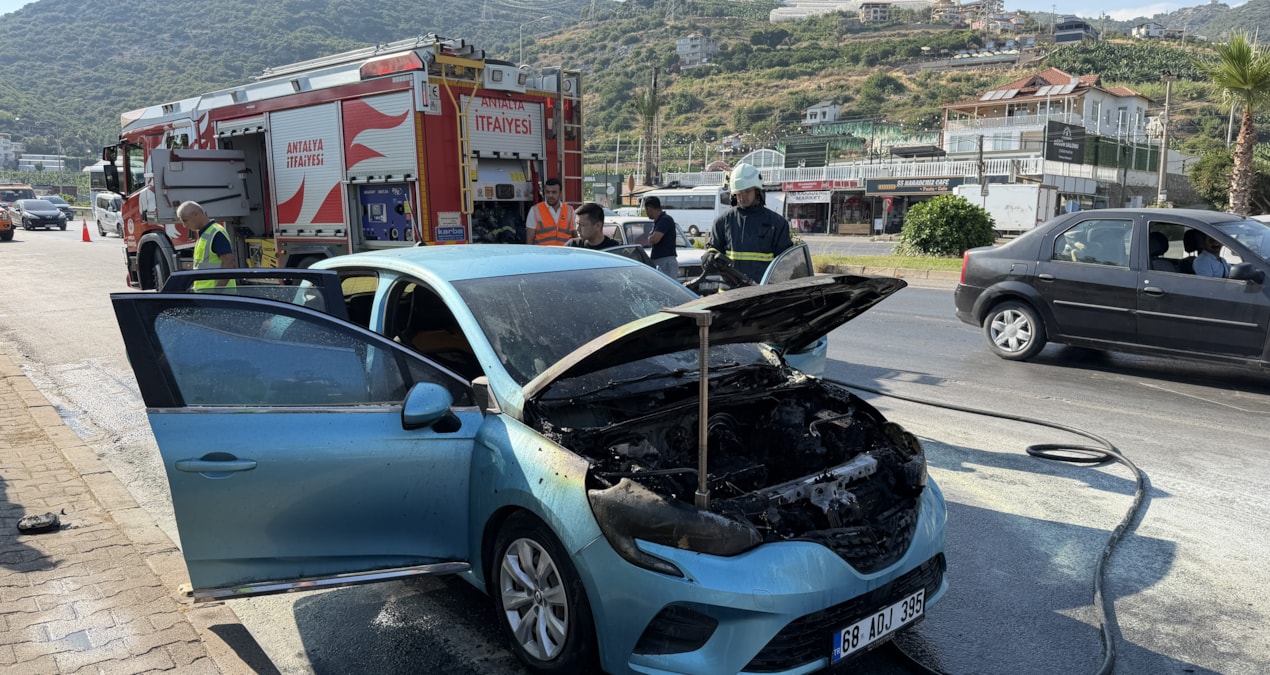 The car caught fire while driving - Last Minute