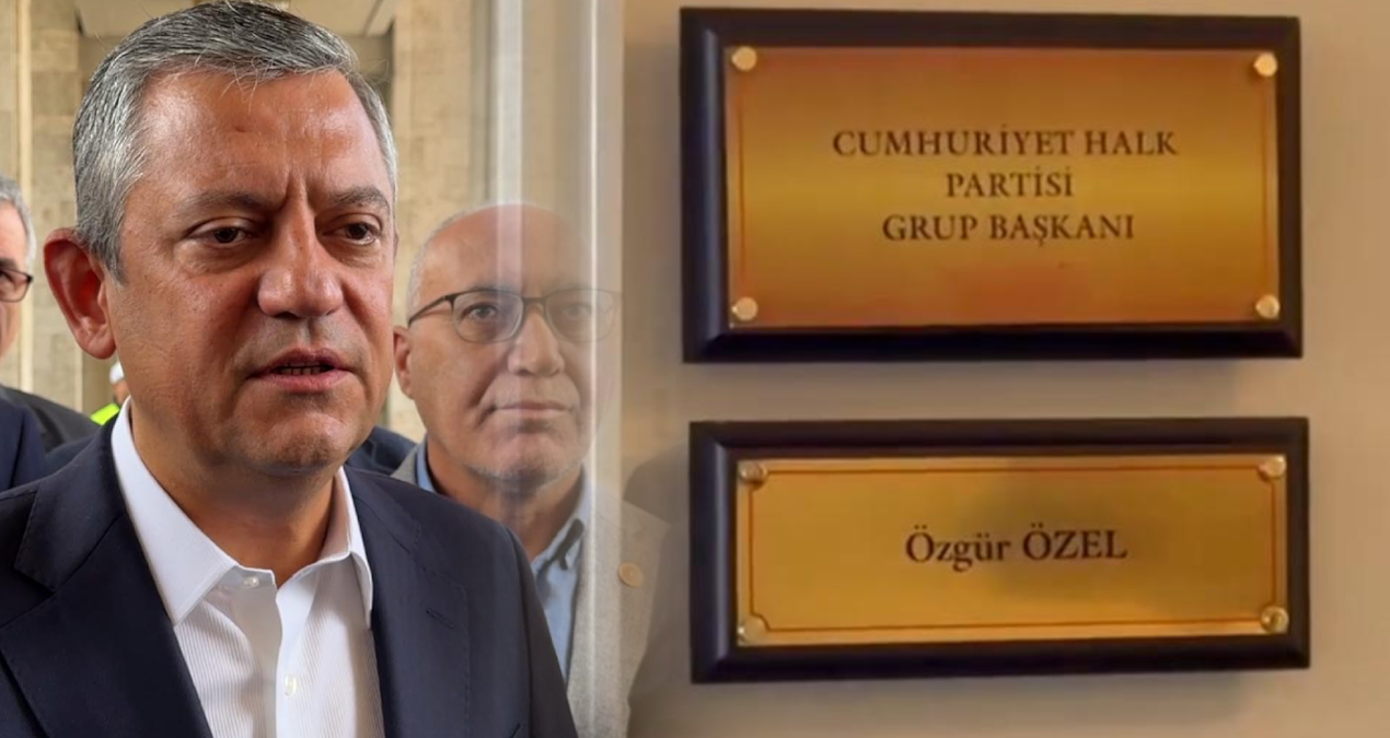 Özel'in Meclis'teki tabelası da değiştirildi - Son Dakika - Son Dakika Bilgileri
