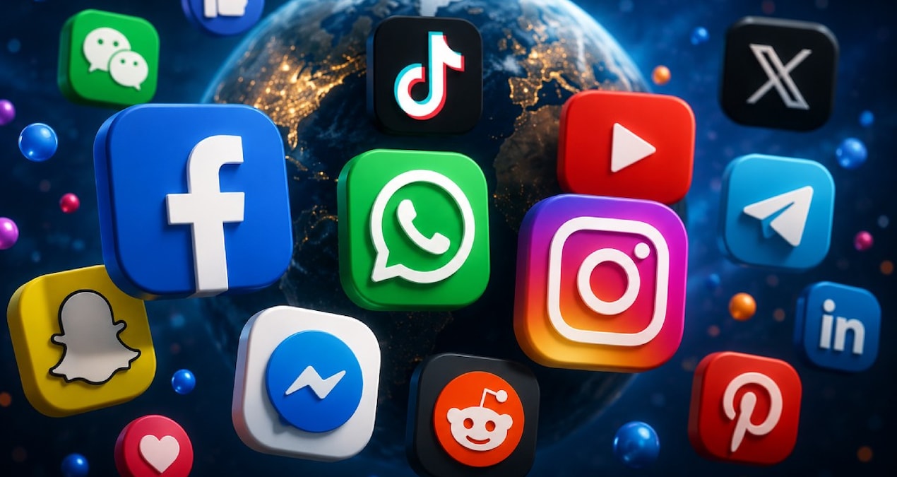 Son Gelişme: O platform ilk 10'a bile giremedi: Dünyanın en çok kullanılan sosyal medya platformları netlik ka
