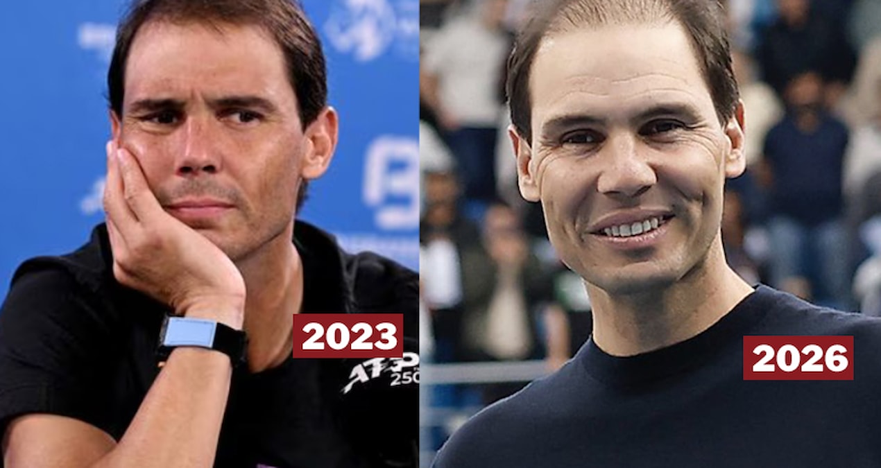 Son Gelişme: Rafael Nadal'ın 3 yıl içindeki değişimi hayrete düşürdü! 'Hastalığı mı var?' - En Son Haber | İşt