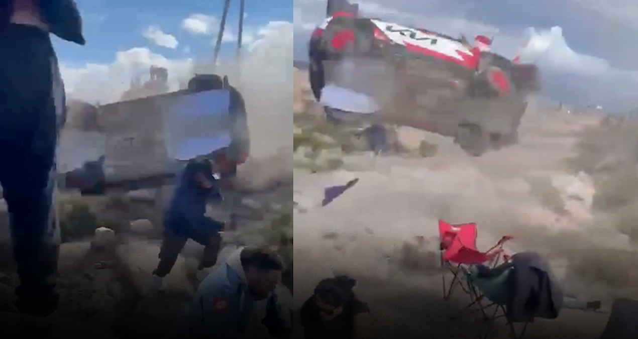 Gündemden Son Bilgiler: Rallide facia! Araba seyircilerin üzerine uçtu - Son Dakika Haberleri - Son Dakika Bil