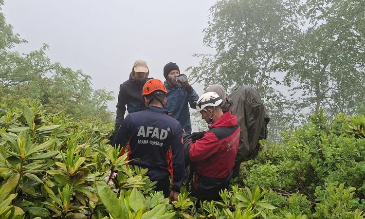 3 foreign nationals who were lost on the plateau in Rize were rescued - Last Minute