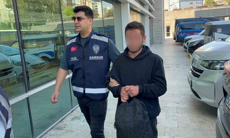 Samsun'da Babasını Darp Eden Şahıs yakalanarak gözaltına sevk edildi