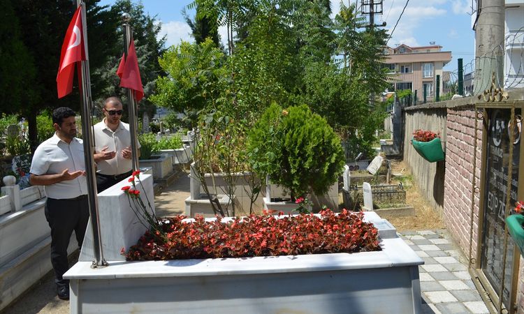 Martyr Special Operations Police Officer Edip Zengin was commemorated at his grave - News