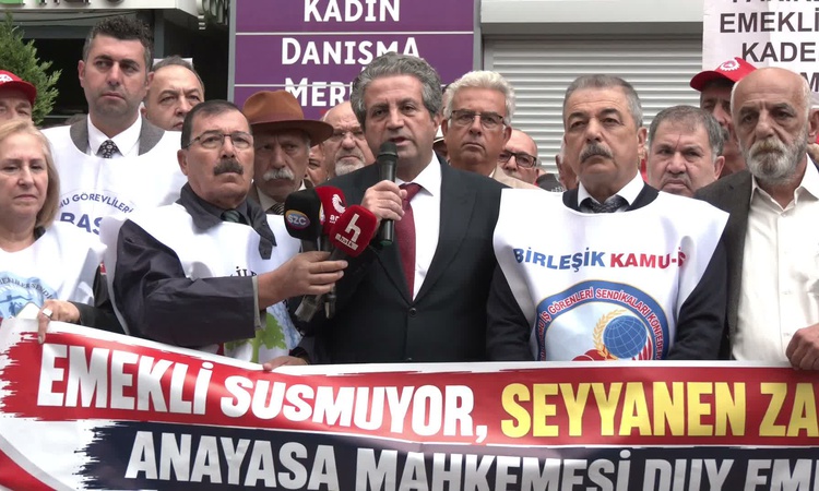 Seyyanen zam mağduru emekliler Ankara'da 25 bin TL eksik maaş için karar istedi - Son Dakika Bilgileri