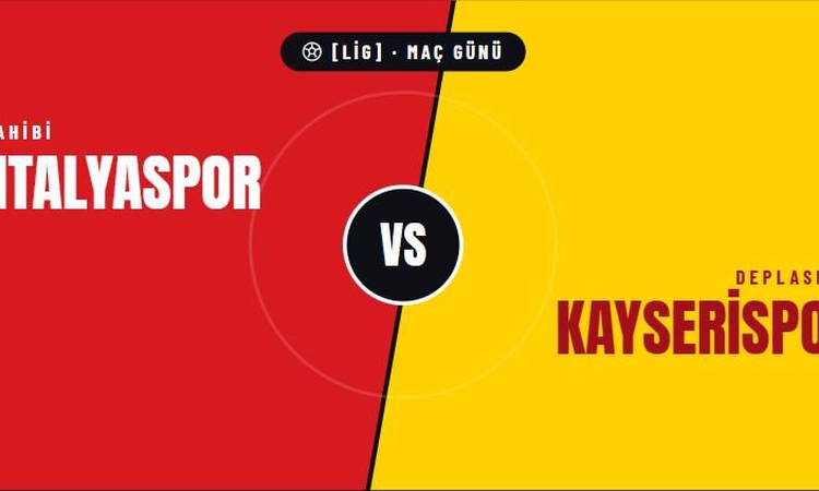 Sıcak Gündem: Antalyaspor Kayserispor maçı hangi kanalda, Antalyaspor Kayserispor maçı nereden CANLI izlenir?: