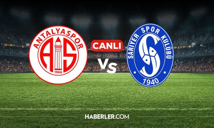 Sıcak Gündem: Antalyaspor Sarıyer CANLI nereden izlenir? Antalyaspor Sarıyer maçı hangi kanalda, nereden izlen