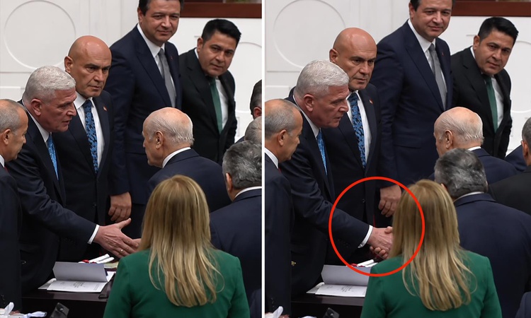 Sıcak Gündem: Bahçeli ile Dervişoğlu yıllar sonra tokalaştı: Her yıl ekim ayında birileriyle selamlaşırım | İş